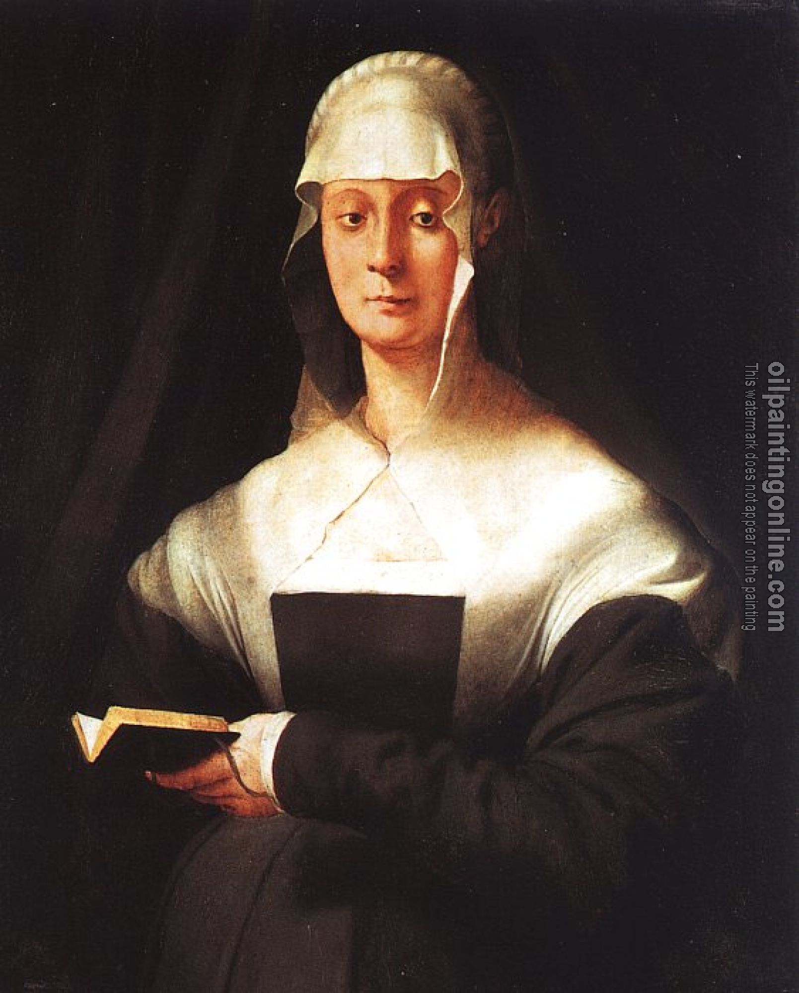 Pontormo, Jacopo da - Portrait of Maria Salviati